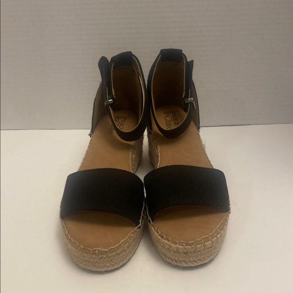 Shoes - Jessica Cline Women's Black Espadrille Sandals NWOT Size 7.5